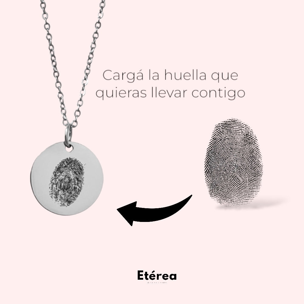 Eteréa™ |  Medalla circulo | Huella