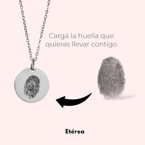 Eteréa™ |  Medalla circulo | Huella